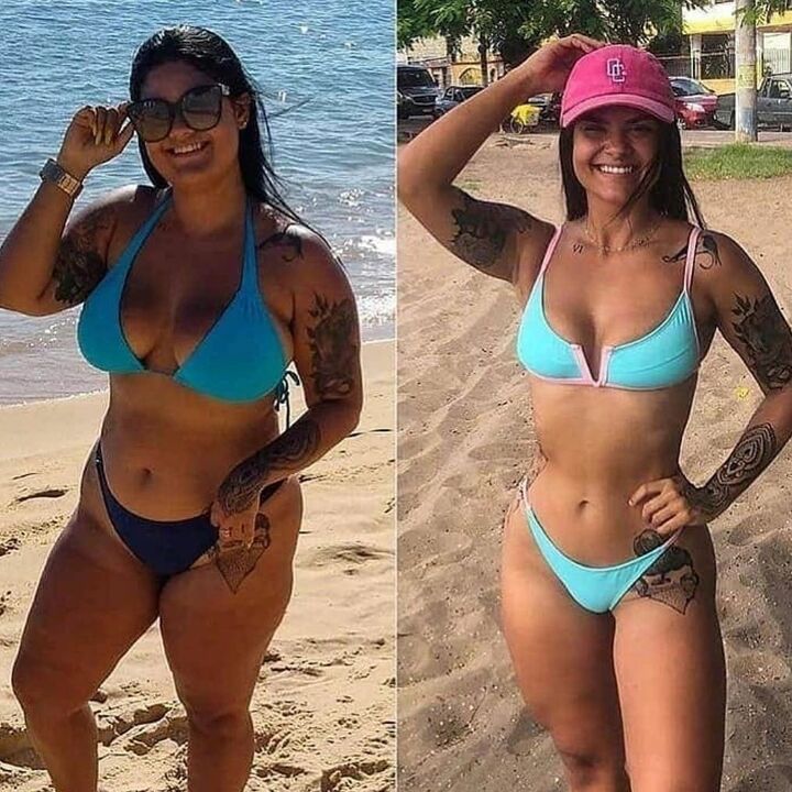 Weight loss with Keto Matcha powder
