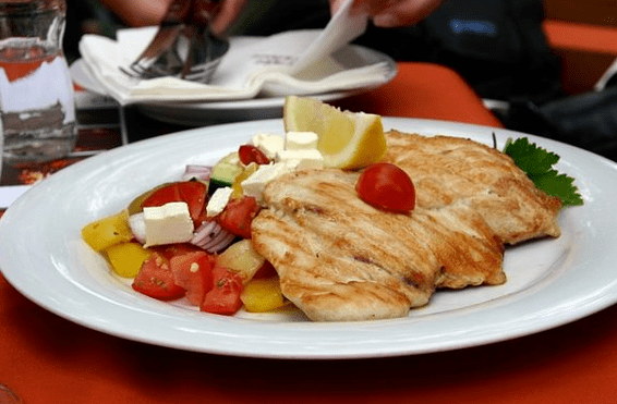 Meat with vegetables